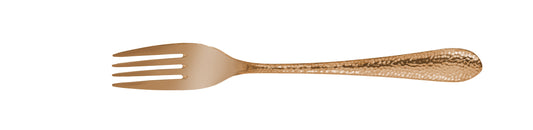 Dessert fork SITELLO PVD pale copper 188mm