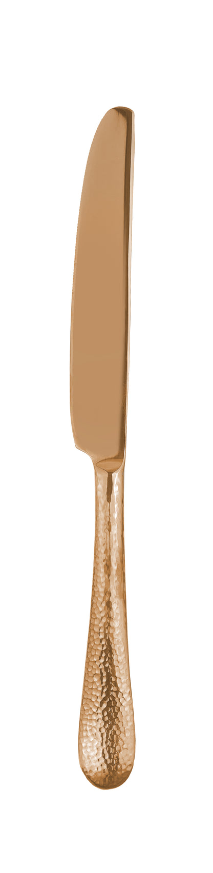 Dessert knife SITELLO PVD pale copper 213mm