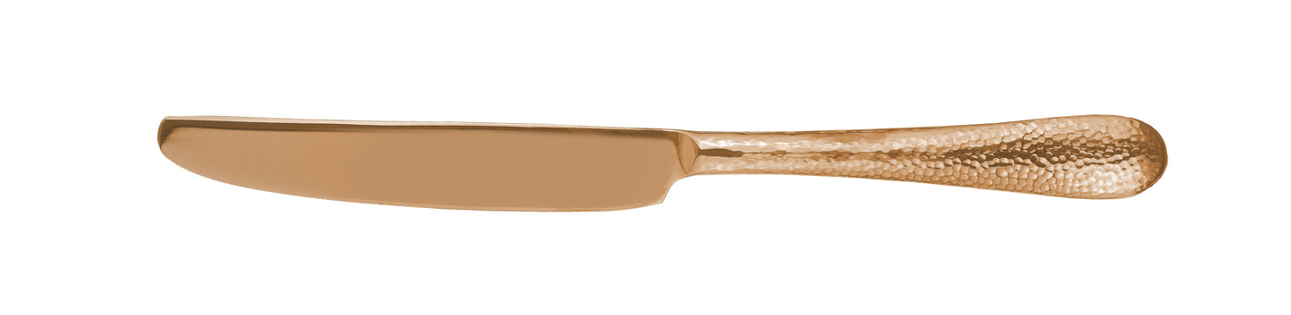 Dessert knife SITELLO PVD pale copper 213mm