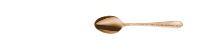 Coffee/tea spoon large SITELLO PVD pale copper 156mm