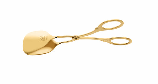 Pastry tongs PVD gold 17,5cm