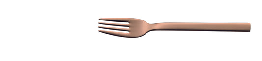 Cake fork UNIC PVD copper 157mm