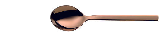 Round bowl soup spoon UNIC PVD copper 174mm