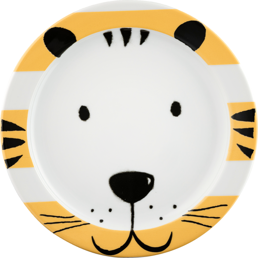 Plate flat round with rim 24cm