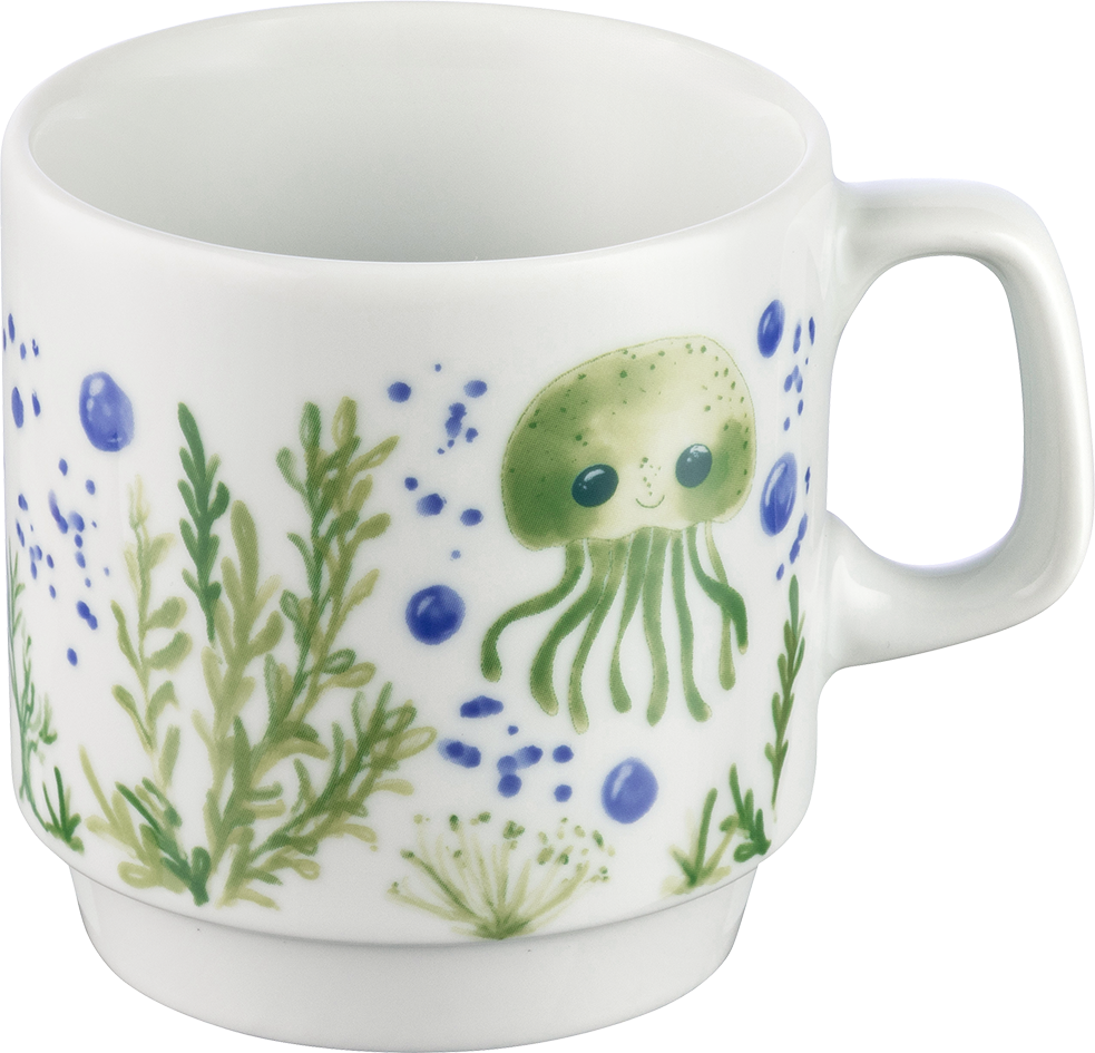 Cup stackable 0.22l