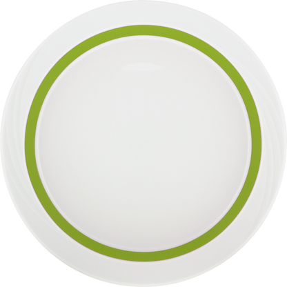 Plate half-deep round embossed 26cm