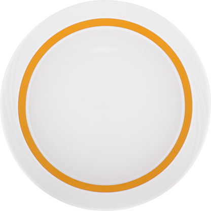 Plate half-deep round embossed 26cm