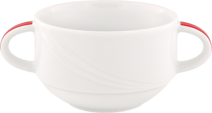 Creamsoup cup stackable embossed 0.28l