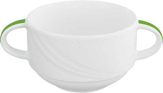 Creamsoup cup stackable embossed 0.28l