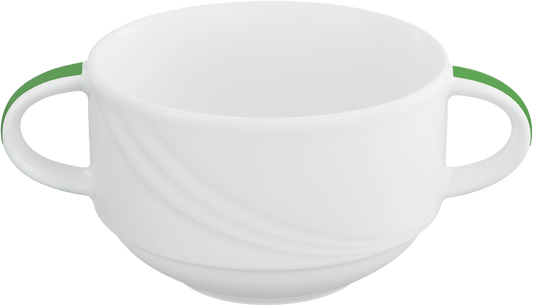 Creamsoup cup stackable embossed 0.28l
