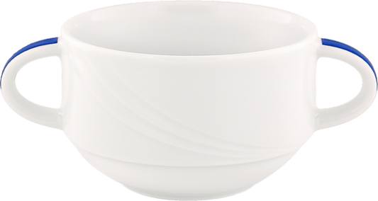 Creamsoup cup stackable embossed 0.28l