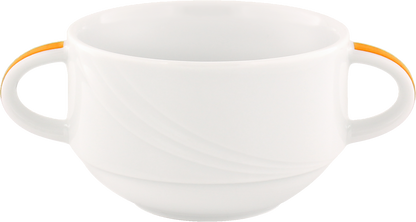 Creamsoup cup stackable embossed 0.28l