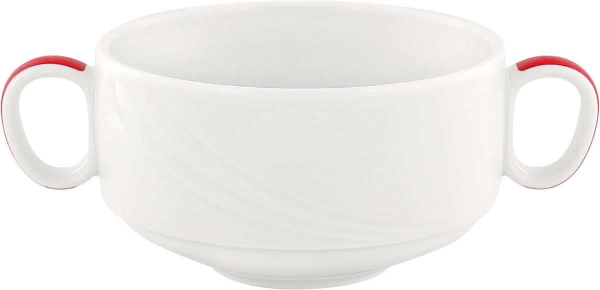 Creamsoup cup stackable embossed 0.50l