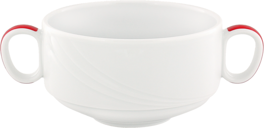 Creamsoup cup stackable embossed 0.50l