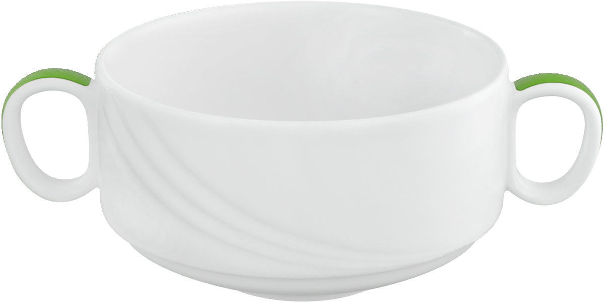 Creamsoup cup stackable embossed 0.50l