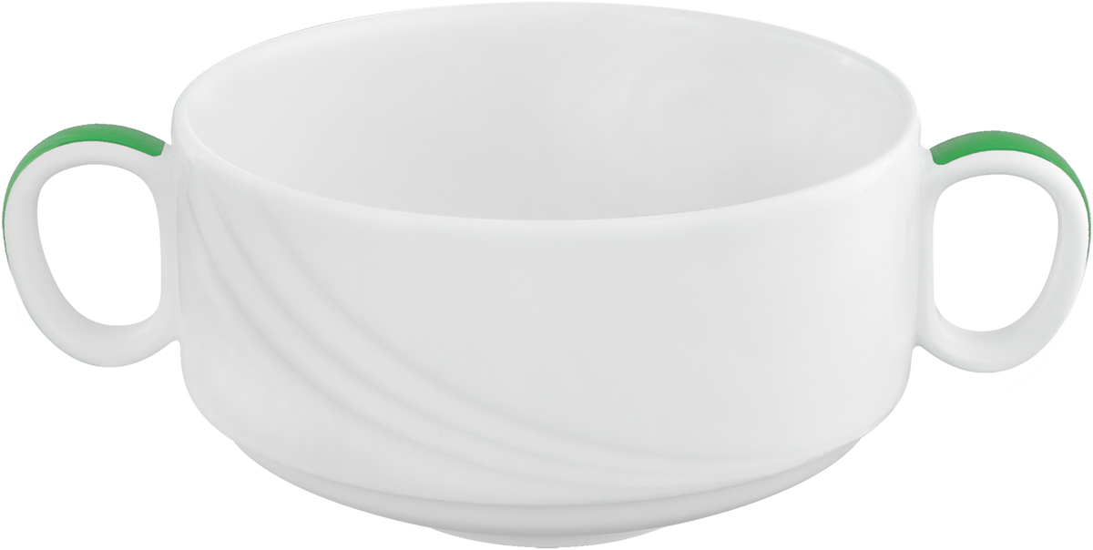 Creamsoup cup stackable embossed 0.50l