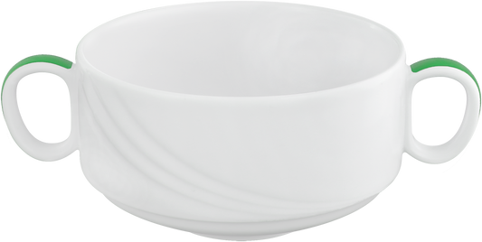 Creamsoup cup stackable embossed 0.50l