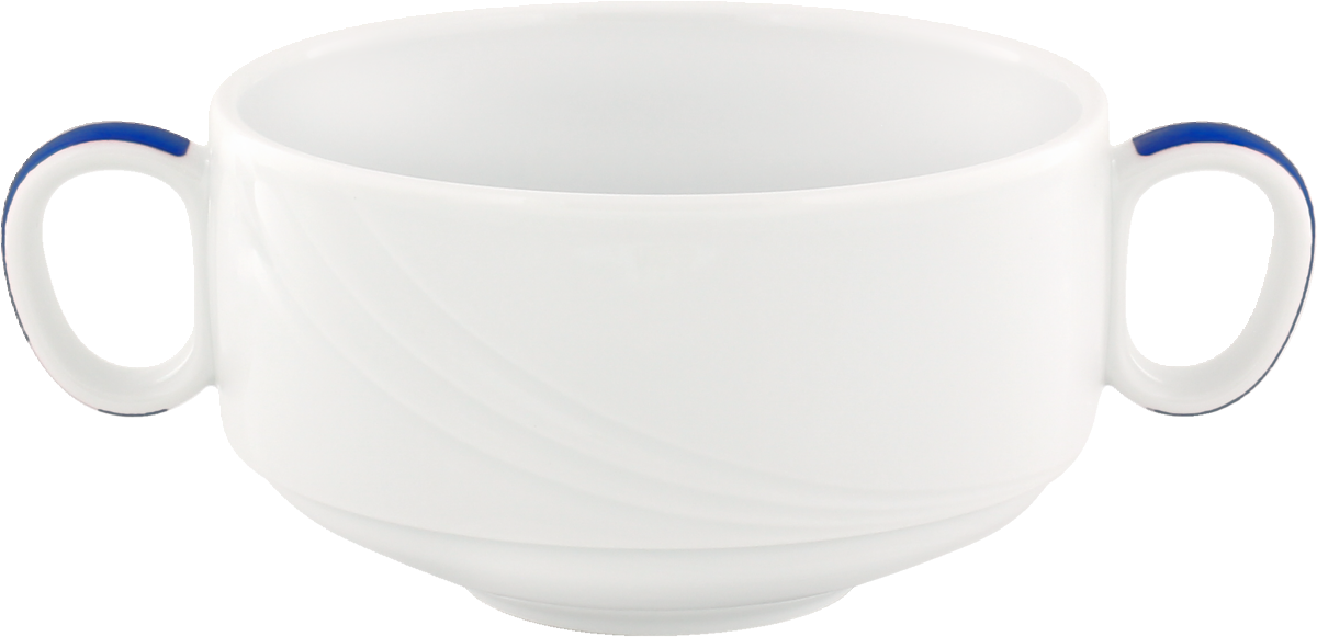 Creamsoup cup stackable embossed 0.50l