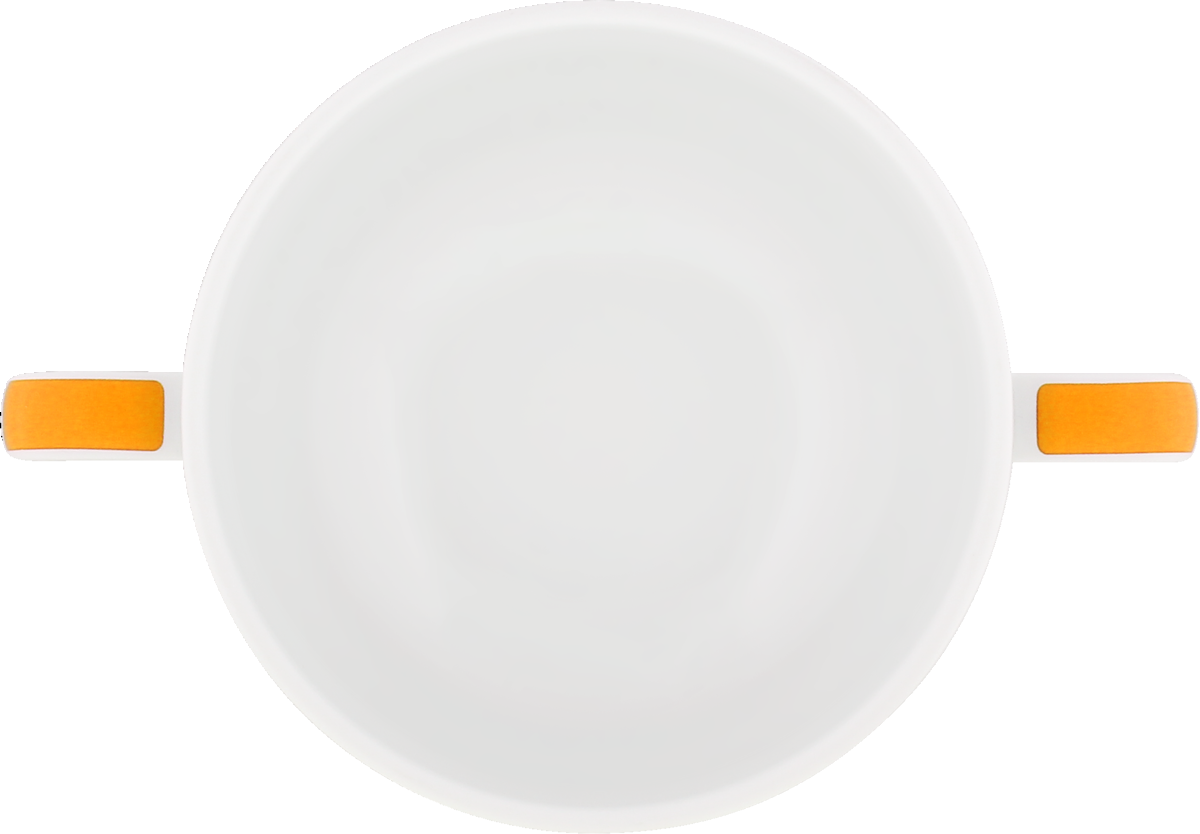 Creamsoup cup stackable embossed 0.50l