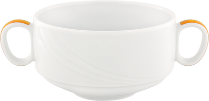 Creamsoup cup stackable embossed 0.50l