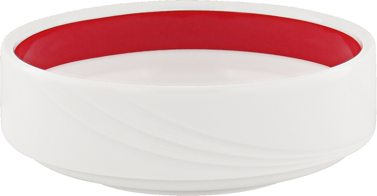 Bowl round stackable embossed 18cm/1.0l