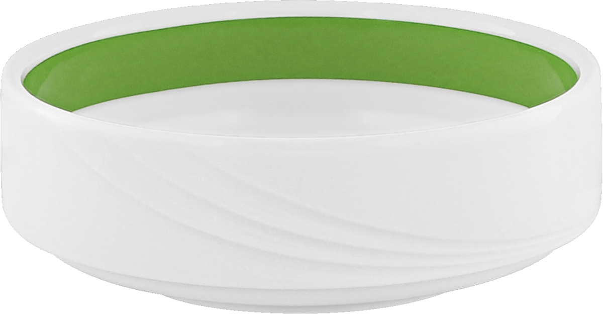 Bowl round stackable embossed 12cm/0.30l