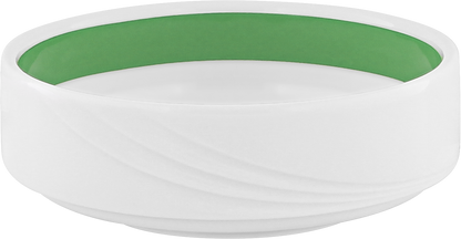 Bowl round stackable embossed 12cm/0.30l