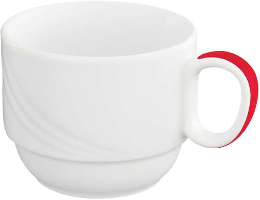 Cup special stackable embossed 0.18l