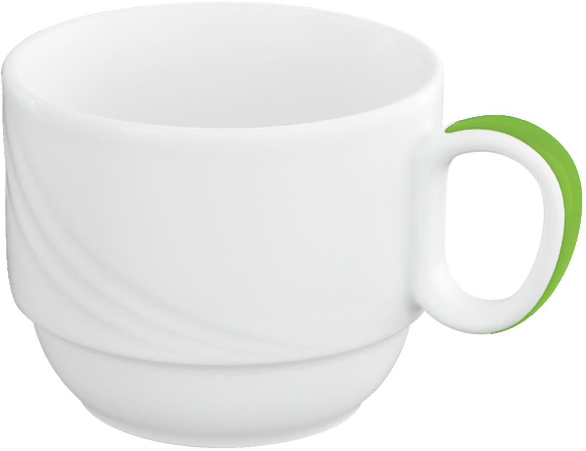 Cup special stackable embossed 0.18l