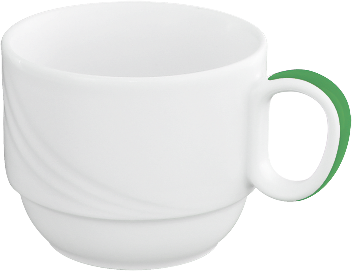Cup special stackable embossed 0.18l