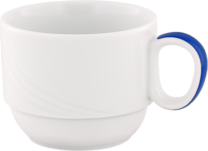 Cup special stackable embossed 0.18l