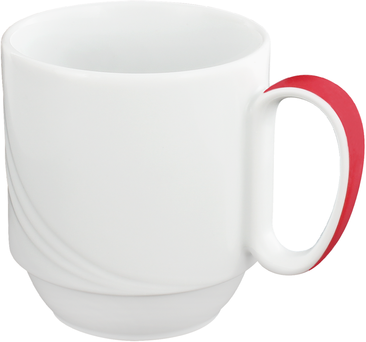 Mug special stackable embossed 0.28l