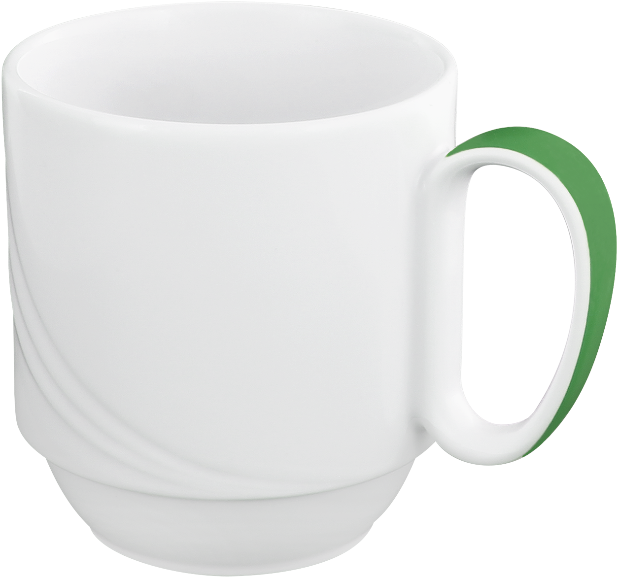 Mug special stackable embossed 0.28l