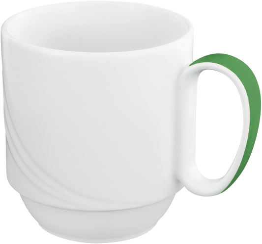 Mug special stackable embossed 0.28l