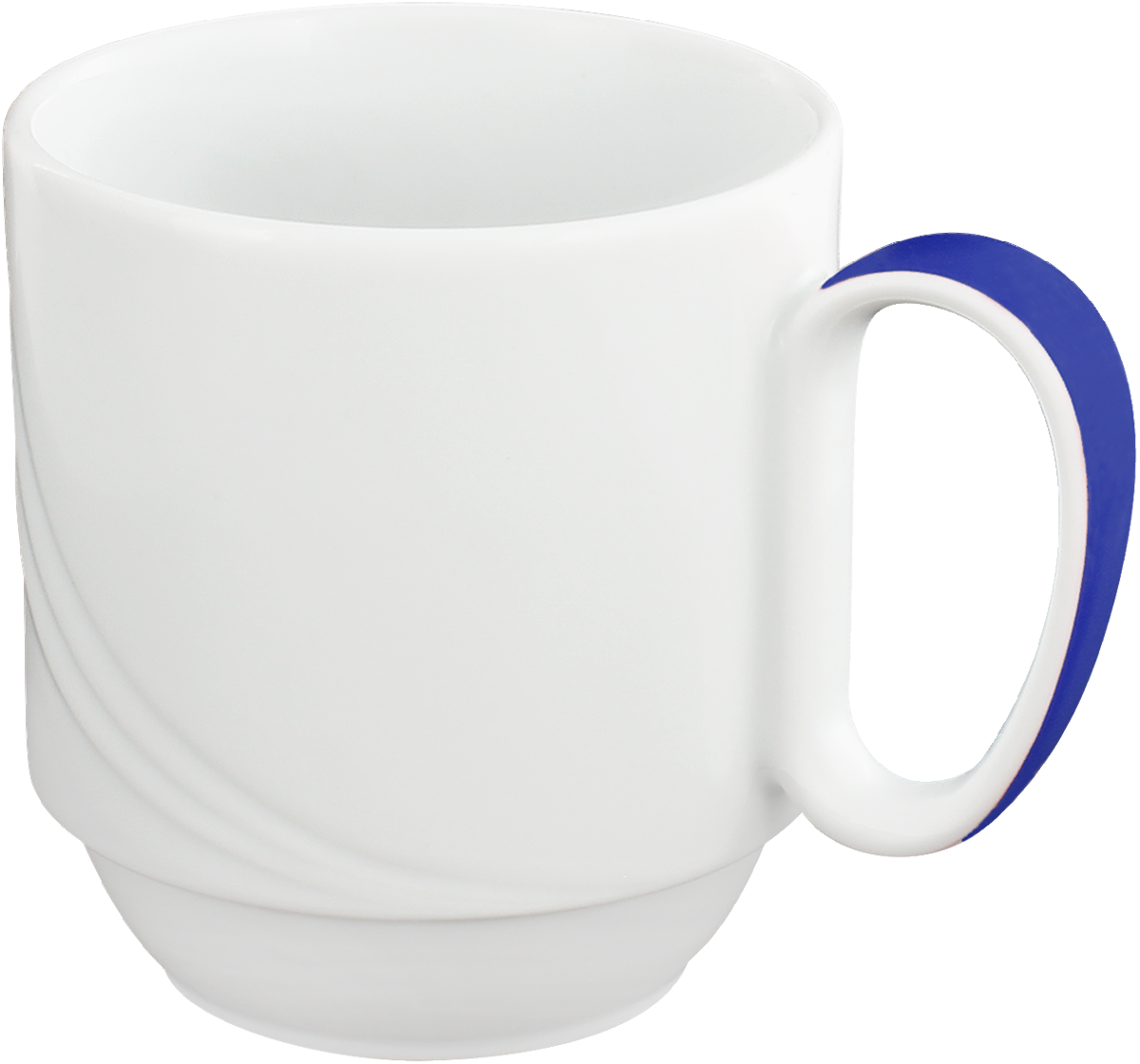 Mug special stackable embossed 0.28l