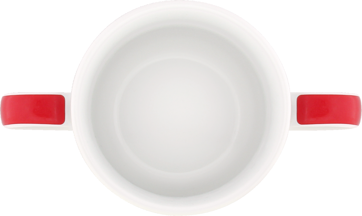 Mug special embossed 2 handle 0.30l