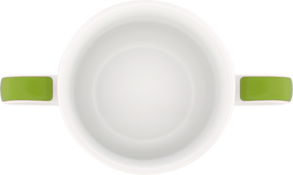 Mug special embossed 2 handle 0.30l