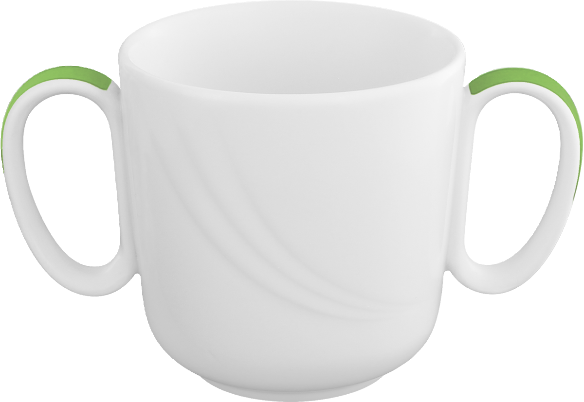 Mug special embossed 2 handle 0.30l