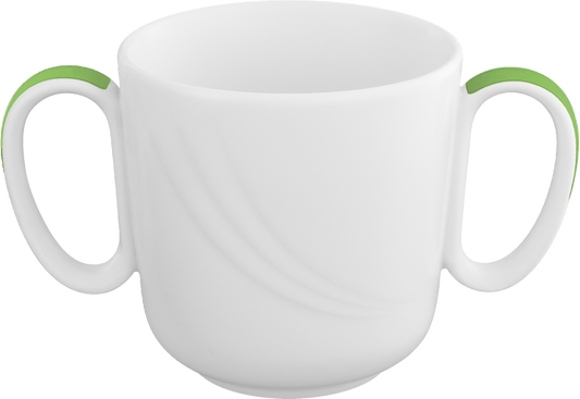 Mug special embossed 2 handle 0.30l