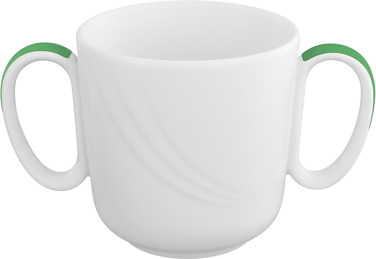 Mug special embossed 2 handle 0.30l