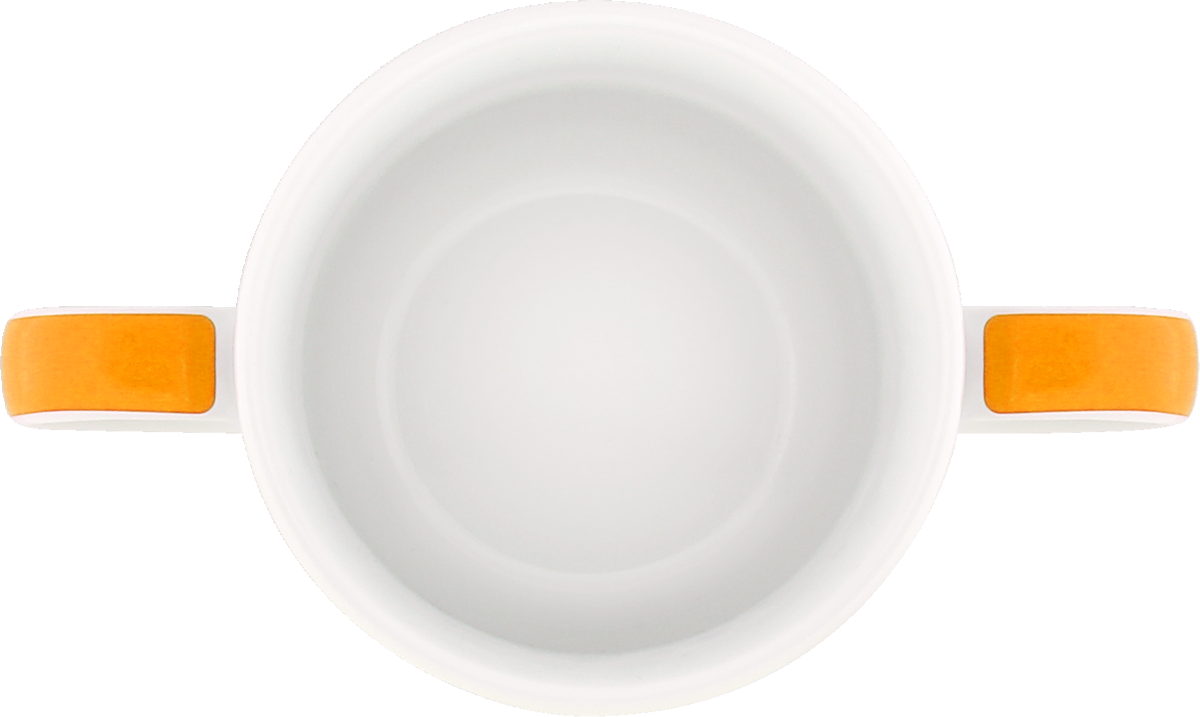 Mug special embossed 2 handle 0.30l