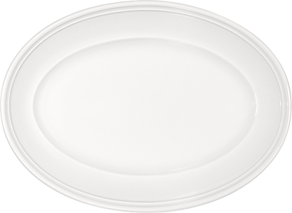 Platter oval with steep rim 20x14cm