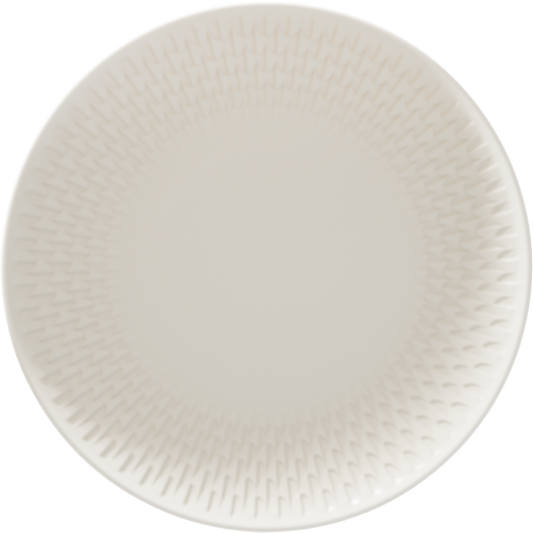 Plate flat coupe embossed 16cm