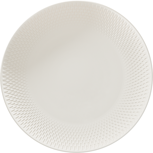 Plate flat coupe embossed 31cm