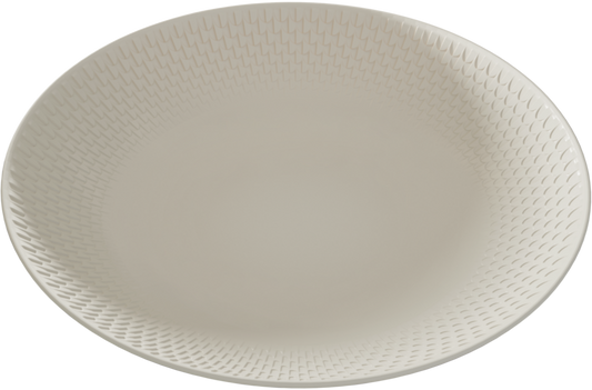 Plate deep coupe embossed 29cm