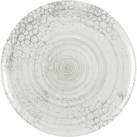 Plate flat round coupe 17cm MINEA