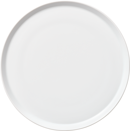 Plate flat round coupe 17cm