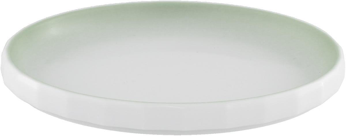 Plate flat round 15cm