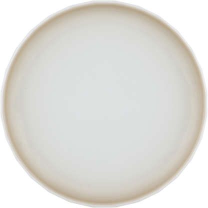 Plate flat round 15cm