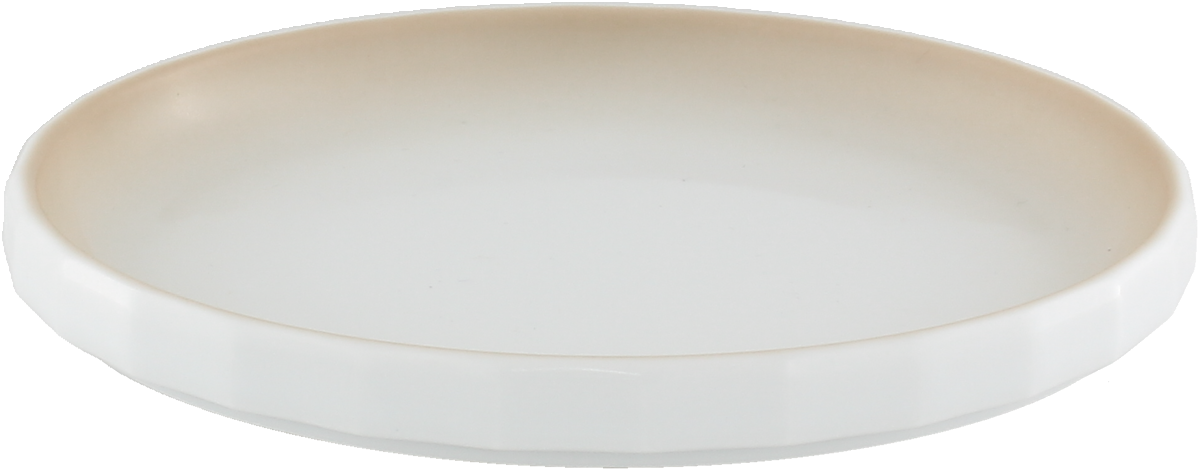 Plate flat round 15cm